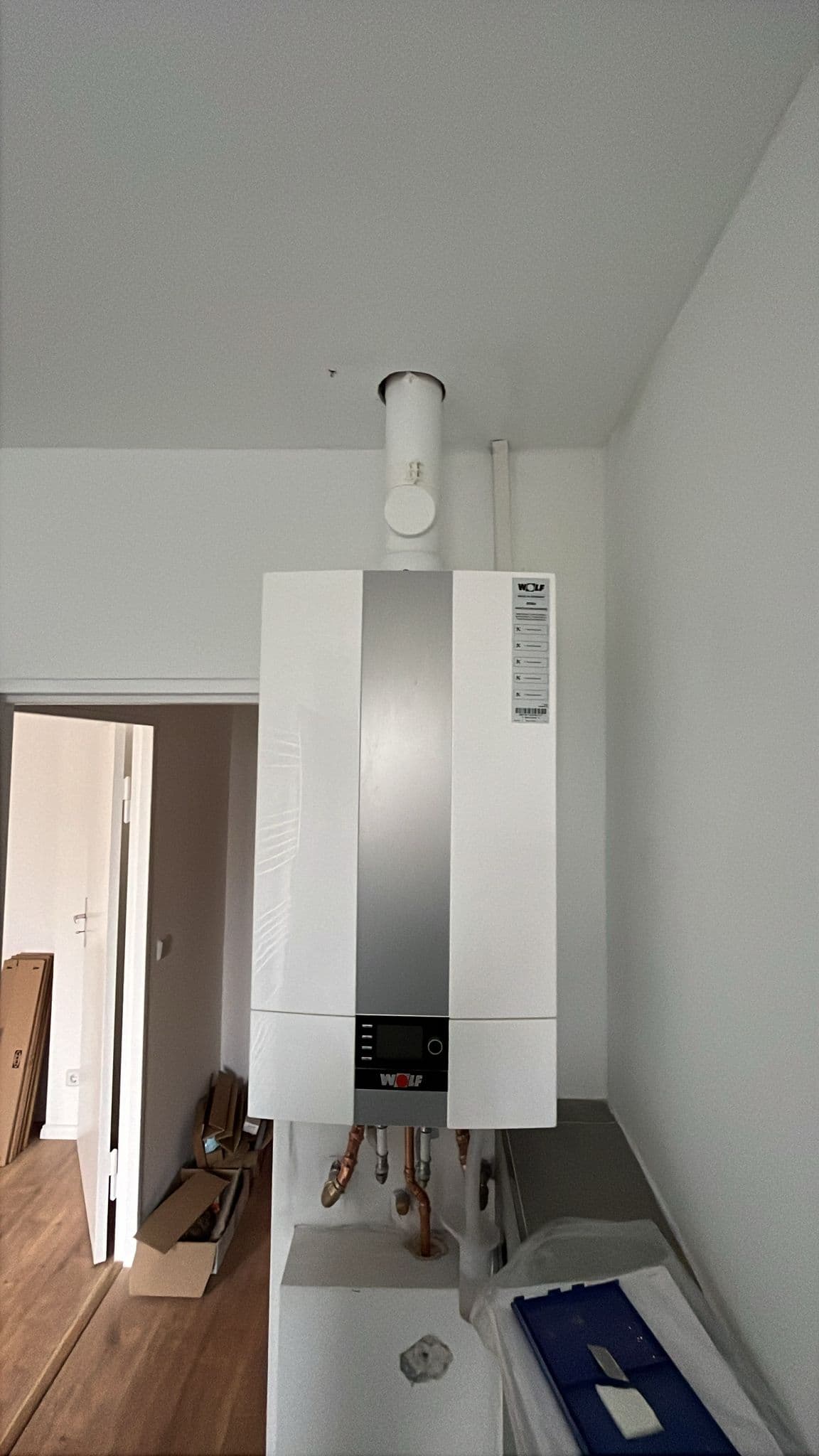 Heizanlage und Installation